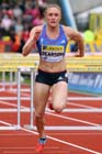 Sally Pearson in the 100 metres hurdles heats, 2012 Samsung Diamond League, Crystal Palace, London.